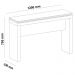 Aparador Sala de Estar 120 cm 4522 Off White Cedro ARLY