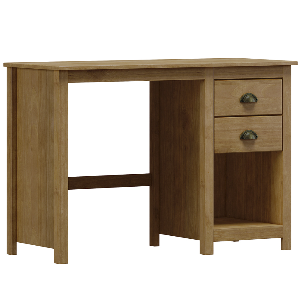 Armario 2 PT Mesa Escrivaninha 2 GV Madeira Maciça Freijo Milani Store