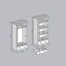 Armario 2 Pt 1 Gv Madeira Maciça 91 cm 9103 Freijo Milani Store
