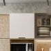 Armario Aereo 1 Porta 58 cm 12541 Etti Carvalho Oak Off White PLN