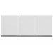 Armario Aereo 120 Cm 3 Portas Andreia Branco REAJL Moveis