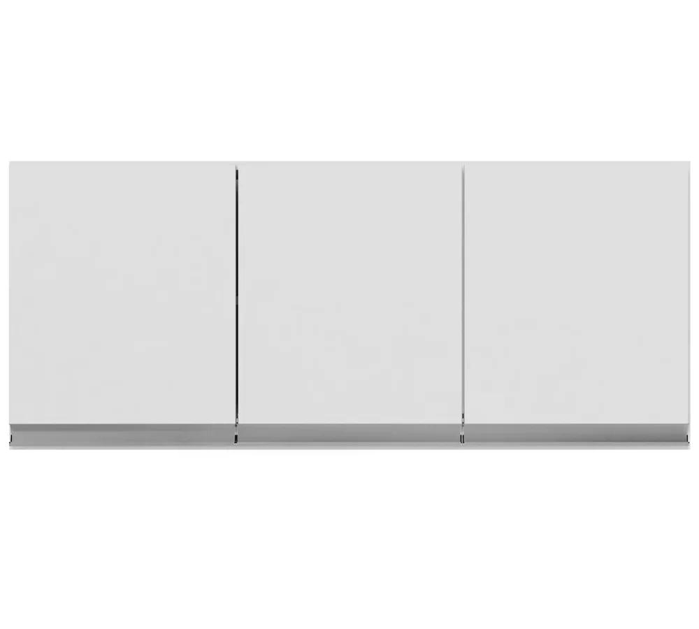 Armario Aereo 120 Cm 3 Portas Andreia Branco REAJL Moveis