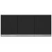 Armario Aereo 120 Cm 3 Portas Andreia Preto REAJL Moveis