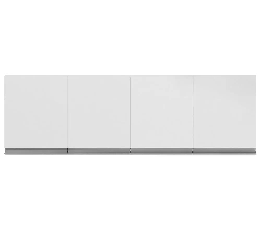 Armario Aereo 160 Cm 4 Portas Andreia Branco REAJL Moveis