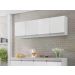 Armario Aereo 160 Cm 4 Portas Andreia Branco REAJL Moveis