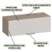 Armario Aereo 80 cm Basculante 12543 Etti Carvalho Oak Off White PLN
