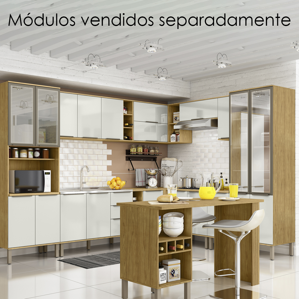 Armario Aereo Adega 3 Nichos 20 cm Vera AVE01 Marrocos MXM