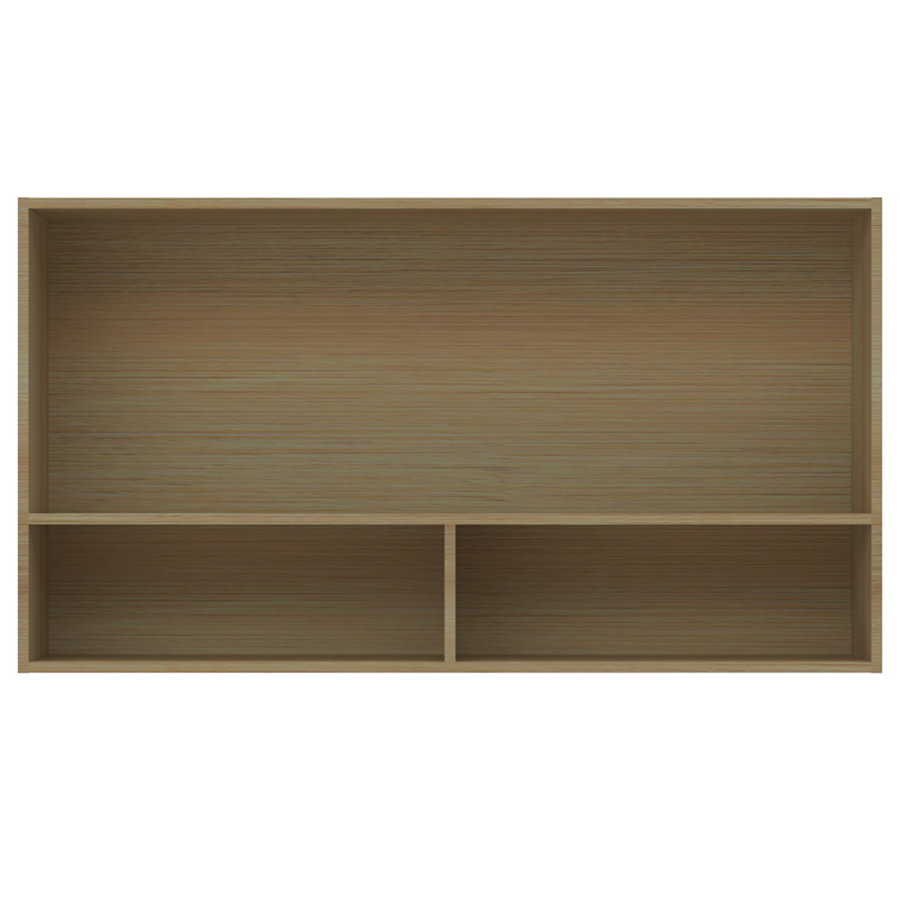 Armario Aereo Basculante 1 Porta Vidro 120 cm CD682 Branco Dtall