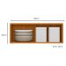 Armario Aereo Basculante 1P 80 cm 12641 Raven Freijo Off White PLN