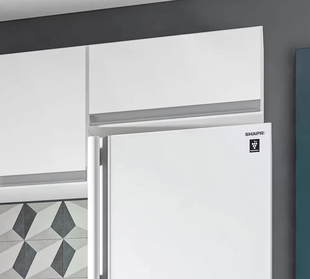 Armario Aereo Basculante 60 cm Andreia Branco REAJL Moveis