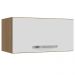 Armario Aereo Basculante 60cm Amendoa Branco REAJL Moveis