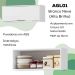 Armario Aereo Basculante MDP 80 cm GLOR AGL01 Branco Neve MXM