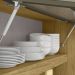Armario Aereo E Balcao 80 cm Vera ABVE03 Marrocos Off White MXM
