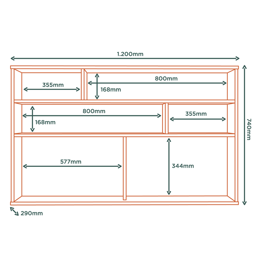 Armario Aereo MDF 120 cm 1 PT Vidro Tosc ATO03 Freijo Freijo MXM
