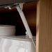 Armario Aereo MDF 120 cm 2 Portas Tosc ATO05 Freijo Freijo MXM