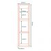 Armario Aereo Suspenso MDF 20 cm Tosc ATO01 Freijo Freijo MXM