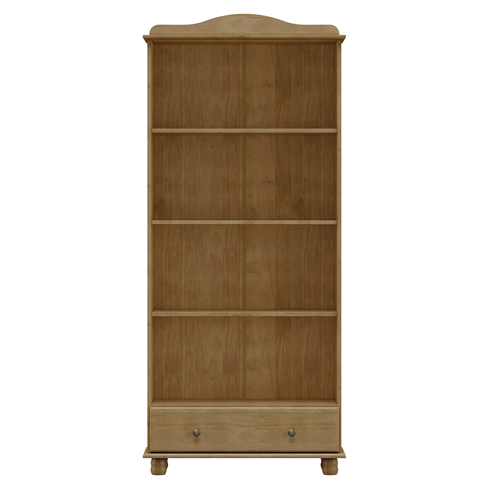 Armario Cristaleira Madeira Maciça 85 cm 8932 Freijo Milani Store
