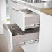 Armario E Balcao Pia 120 cm GLOR ABGL24 Branco Neve MXM