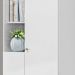 Armario Multiuso 181 cm MDP 2 Portas LIN MU001 Branco MXM