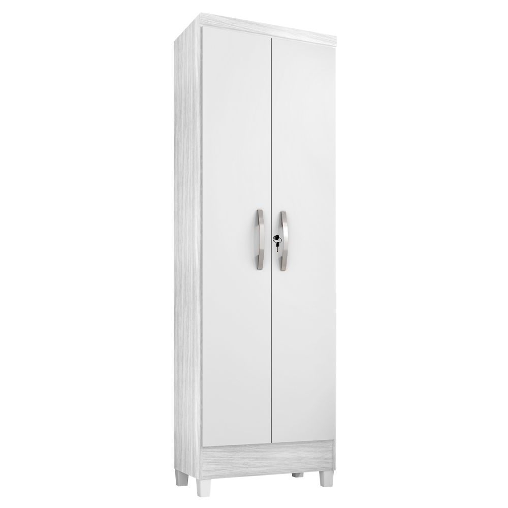 Armario Multiuso 2 Portas 11694 61 cm Branco INCP