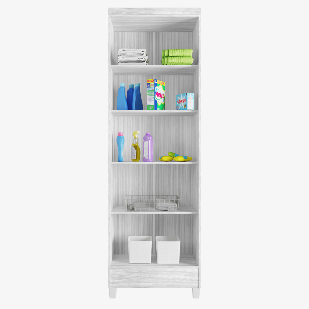 Armario Multiuso 2 Portas 11694 61 cm Branco INCP