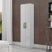 Armario Multiuso 2 Portas 170 cm MDP LARA MU019 Branco Neve MXM