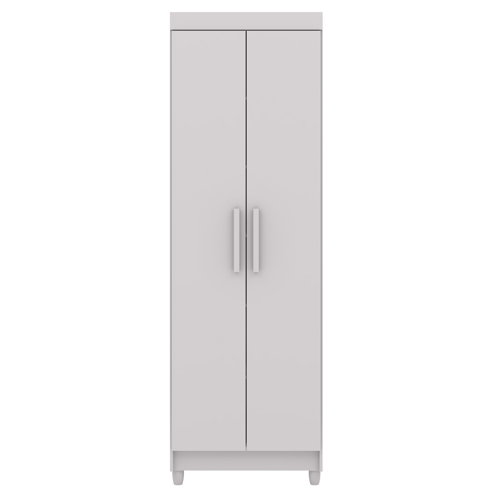 Armario Multiuso 2 Portas 60 cm LIN 10045 Branco VLR