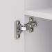 Armario Multiuso 2 Portas 60 cm LIN 10045 Branco VLR
