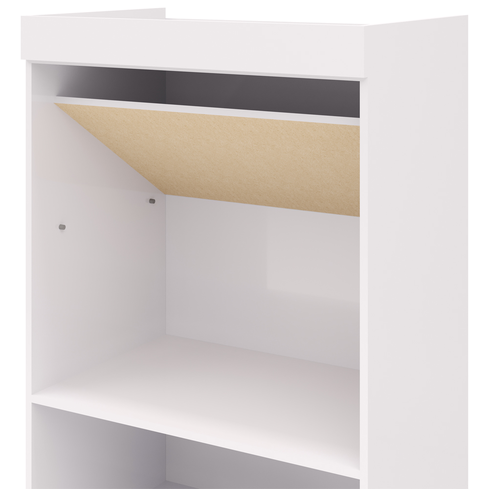 Armario Multiuso 2 Portas 60 cm LIN 10045 Branco VLR