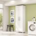 Armario Multiuso 2 Portas 60 cm LIN 10045 Branco VLR