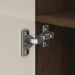 Armario Multiuso 2 Portas 60 cm LIN 10045 Imbuia Champanhe VLR