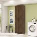 Armario Multiuso 2 Portas 60 cm LIN 10045 Imbuia VLR
