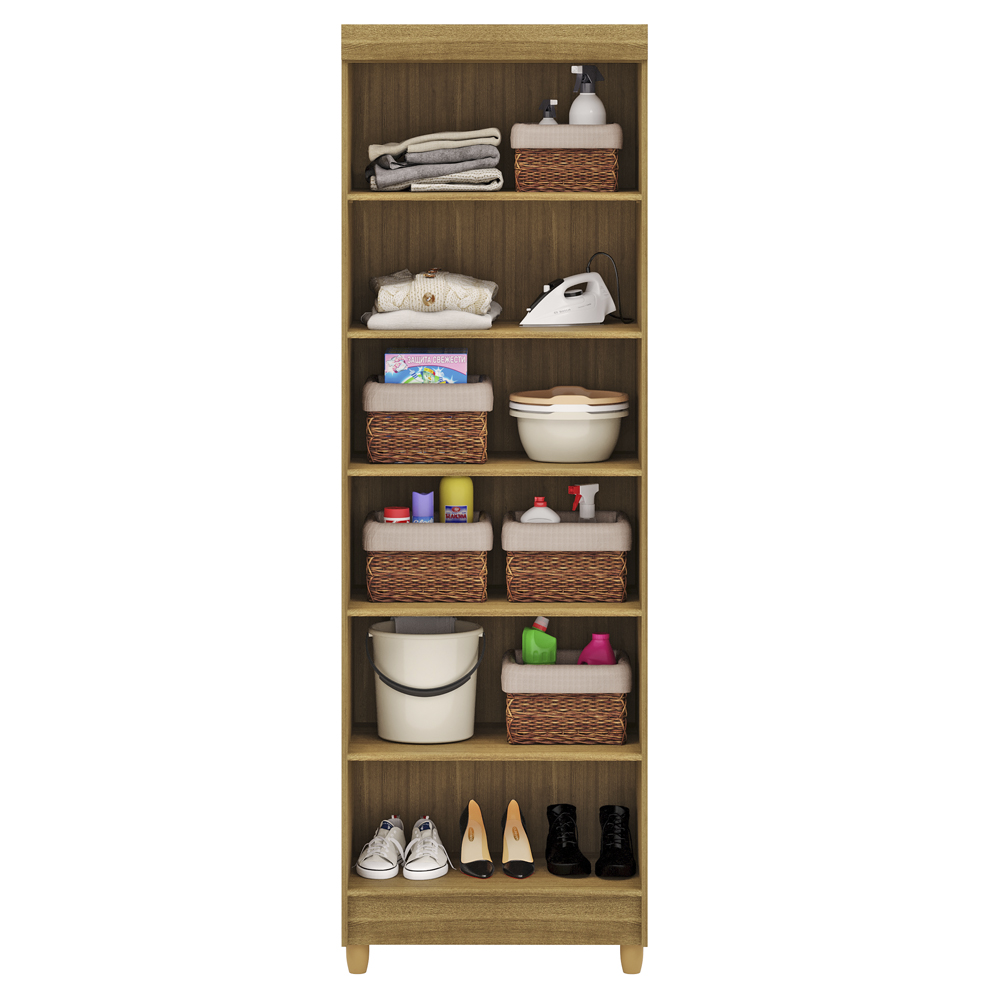 Armario Multiuso 2 Portas 60 cm LIN 10045 Nature Brisa VLR
