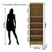 Armario Multiuso 2 Portas 60 cm LIN 10045 Nature Brisa VLR