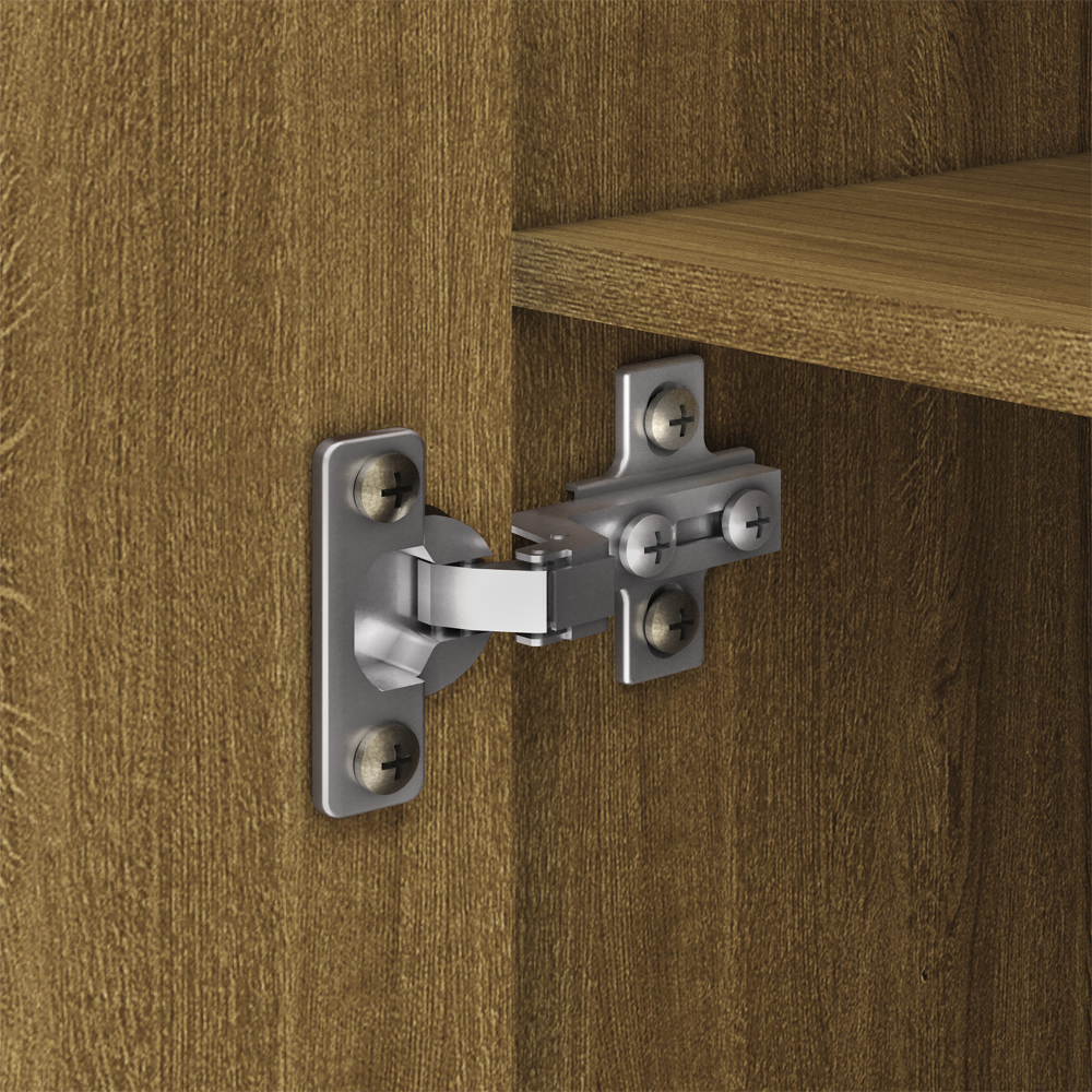 Armario Multiuso 2 Portas 60 cm LIN 10045 Nature Brisa VLR