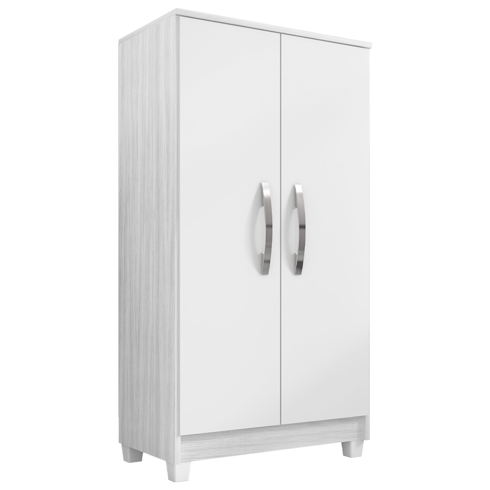 Armario Multiuso 2 Portas 6522 61 cm Branco INCP