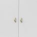 Armario Multiuso 2 Portas Com Rodizio 86 cm AR70 Branco Dtall