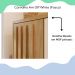 Armario Multiuso 2P Versa 11686 71 cm Carvalho Am Off White INCP