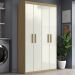 Armario Multiuso Duplo 4 Portas 2000194 Atacama Off White ARMoveis