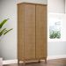 Armario Organizador 2 Pt MDF 179x83 cm 2812 Freijo Milani Store
