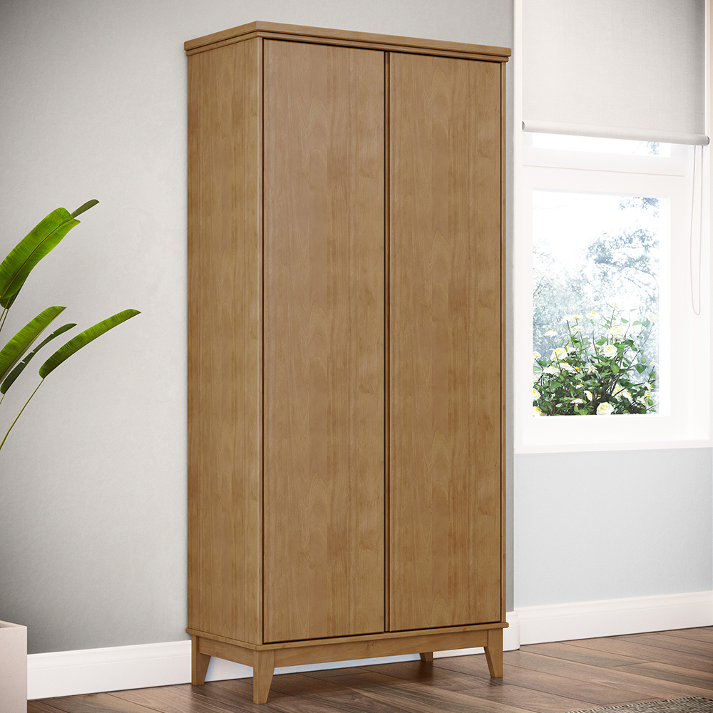 Armario Organizador 2 Pt MDF 179x83 cm 2812 Freijo Milani Store