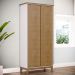 Armario Organizador 2 Pt MDF 179x83 cm 2812 Off White Freijo Milani Store