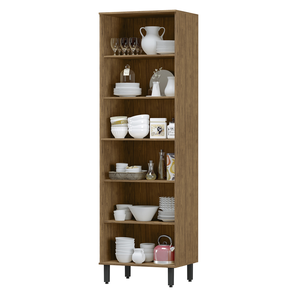 Armario Paneleiro 2 Portas MDF 70 cm Tosc PTO03 Freijo Freijo MXM