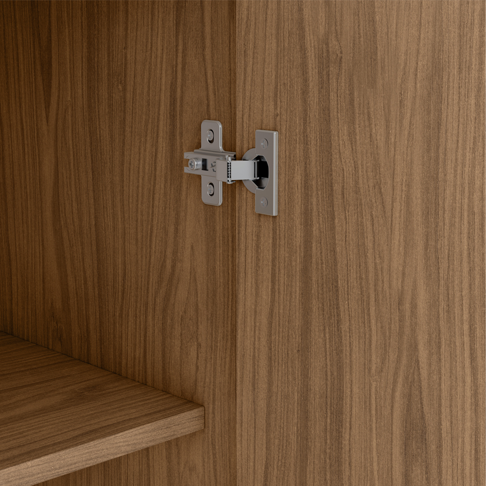 Armario Paneleiro 2 Portas MDF 70 cm Tosc PTO03 Freijo Freijo MXM