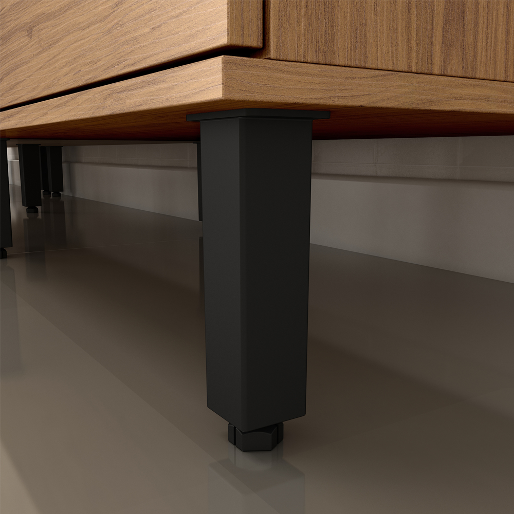 Armario Paneleiro 2 Portas MDF 70 cm Tosc PTO03 Freijo Freijo MXM