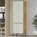 Armario Paneleiro 4 PT 70 cm Vera PVE02 Marrocos Off White MXM