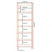 Armario Paneleiro 4 PT 70 cm Vera PVE02 Marrocos Off White MXM