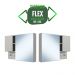 Armario Para Banheiro Com Espelho 02 Portas 80cm Arenas PRODDY