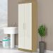 Armario Sapateira Multiuso 2 Portas 2000191 Atacama Off White ARMoveis