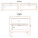 Armarios Lavanderia 3 Modulos 160 cm GLOR Branco Neve MXM